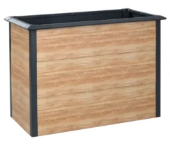 Hochbeet Schneckenschutz, ca. 100 cm, Holzoptik