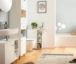 Hochschrank »Bjarne«, weiß
