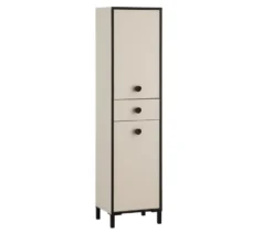 Hochschrank »Edda«, 2 Türen und 1 Schublade, cremebeige