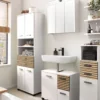 Hochschrank »Katta«, matt weiß