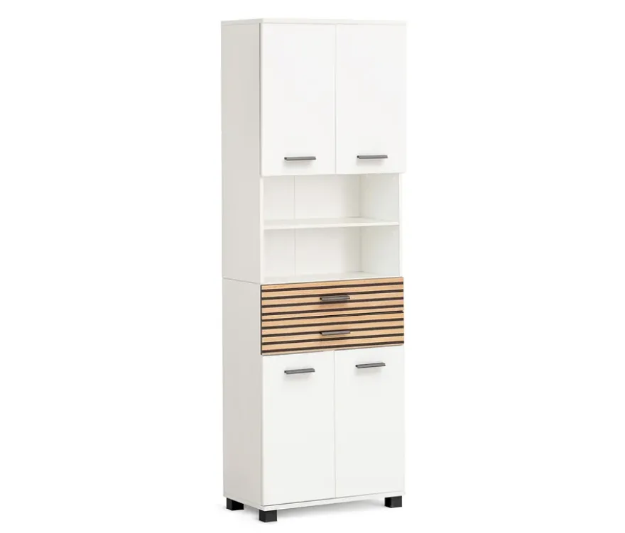 Hochschrank »Katta«, matt weiß