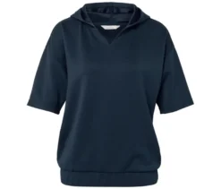 Hoodie aus Modal-Mix, dunkelblau