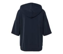 Hoodie aus Modal-Mix, dunkelblau