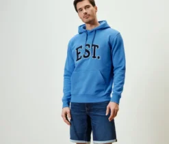 Hoodie, blau