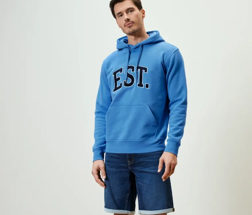Hoodie, blau