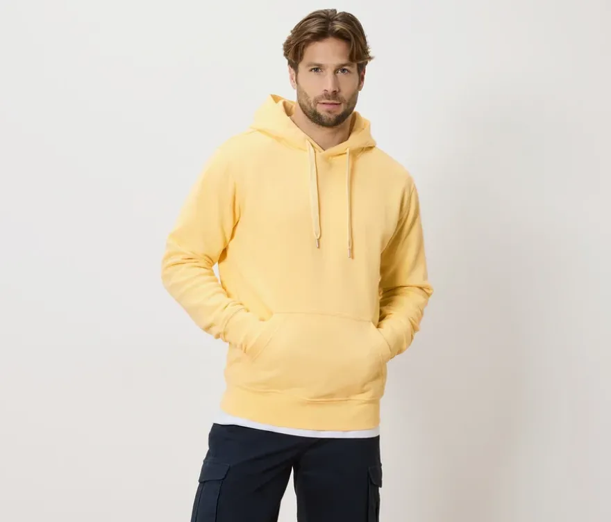 Hoodie, gelb