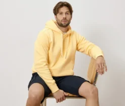 Hoodie, gelb