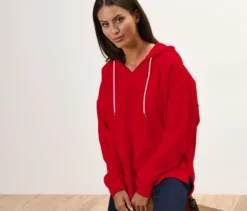 Hoodie, rot