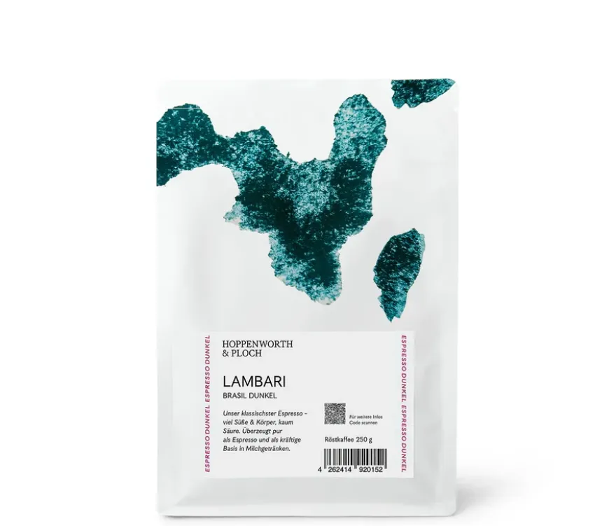 Hoppenworth & Ploch - Lambari Espresso - 250 g Ganze Bohne