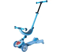 Hudora 4-in-1-Scooter, Cyan
