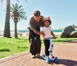 Hudora 4-in-1-Scooter, Cyan