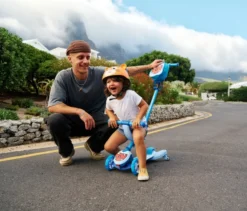 Hudora 4-in-1-Scooter, Cyan
