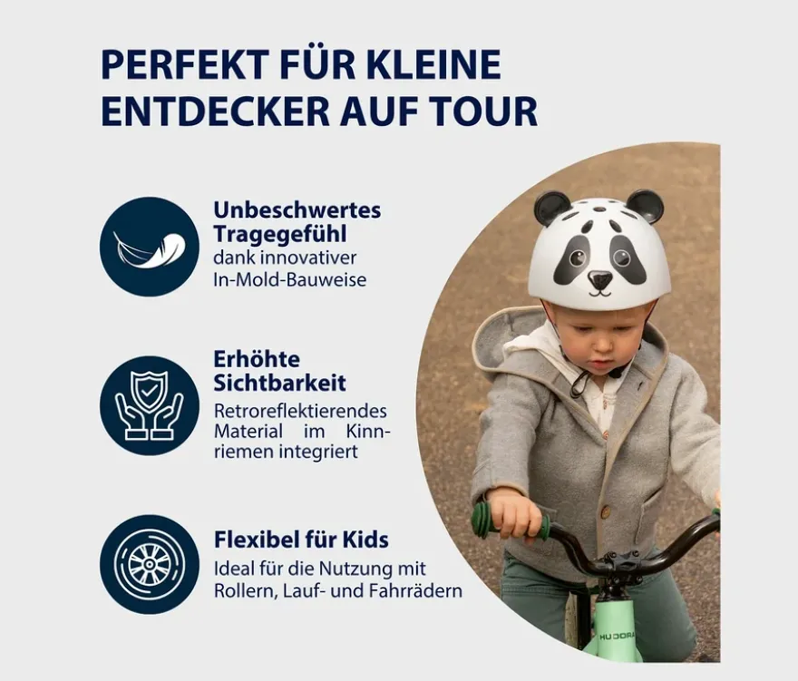 HUDORA Kinderhelm »Pandy«, 48–52