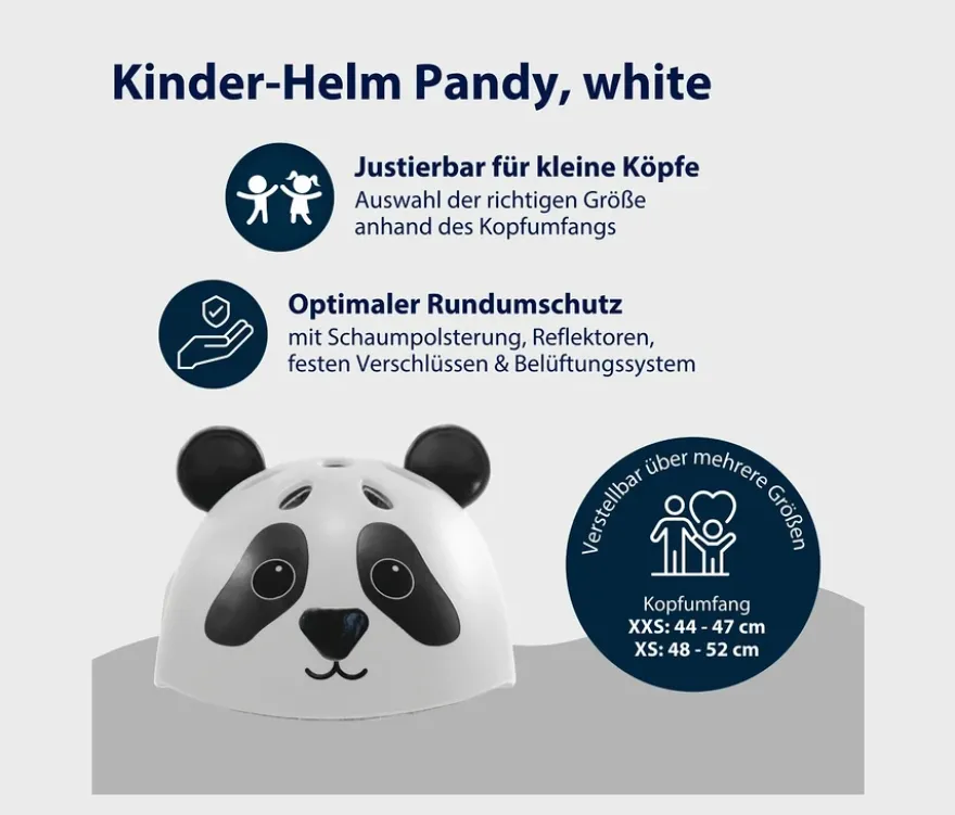 HUDORA Kinderhelm »Pandy«, 48–52