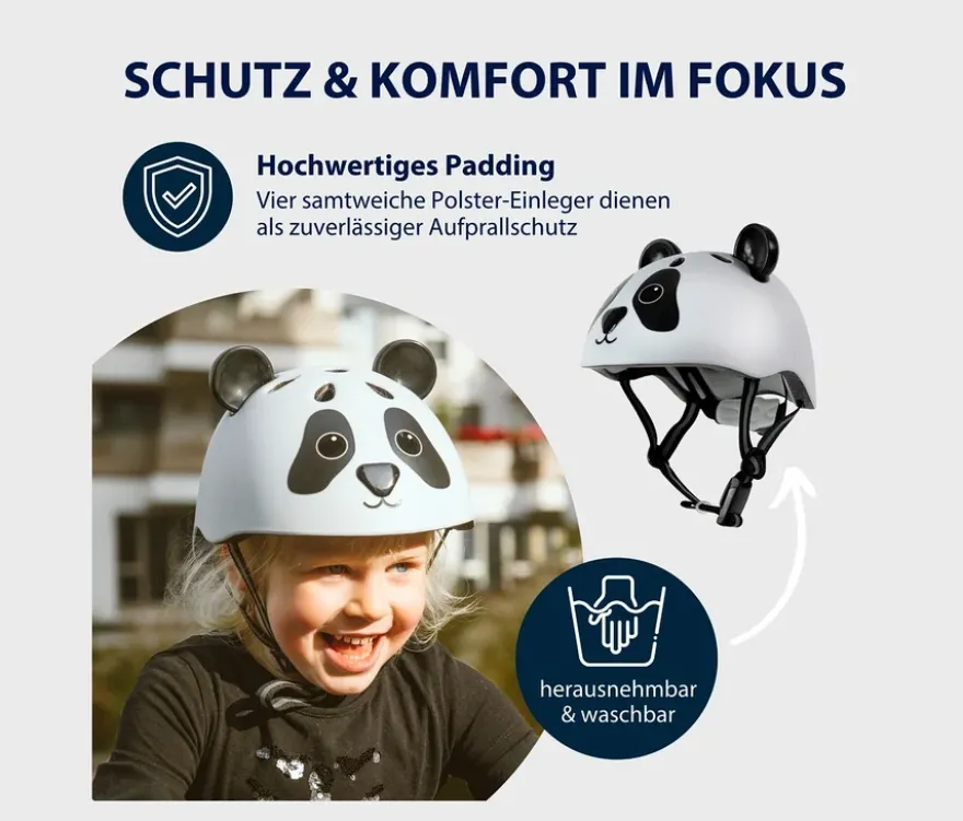 HUDORA Kinderhelm »Pandy«, 44–47