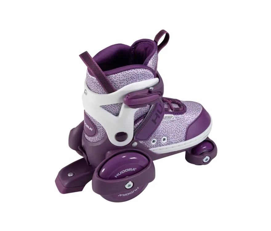 HUDORA Rollschuhe »My First Quad«, Gr. 30–33, lavender