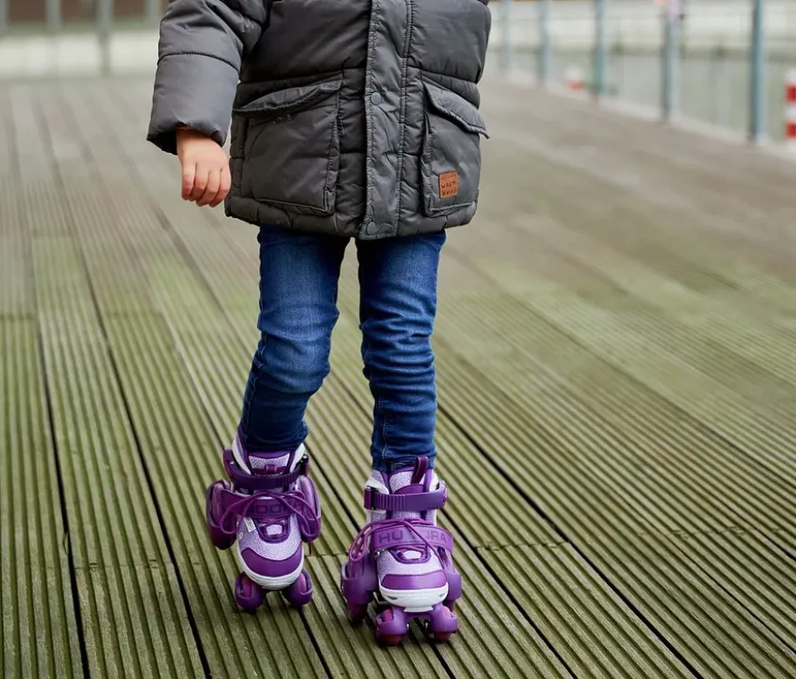 HUDORA Rollschuhe »My First Quad«, Gr. 30–33, lavender