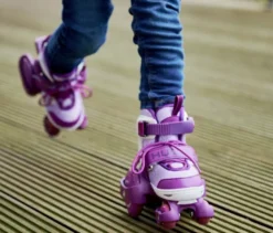 HUDORA Rollschuhe »My First Quad«, Gr. 26–29, lavender