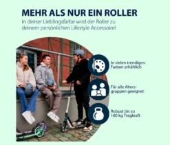 HUDORA Scooter»BigWheel® 205« advanced, grün