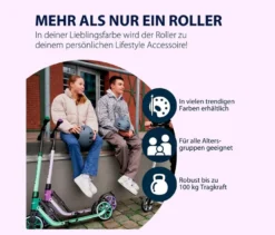 HUDORA Scooter»BigWheel® 205« advanced, lavendel