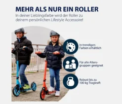 HUDORA Scooter »Up 200«, grau