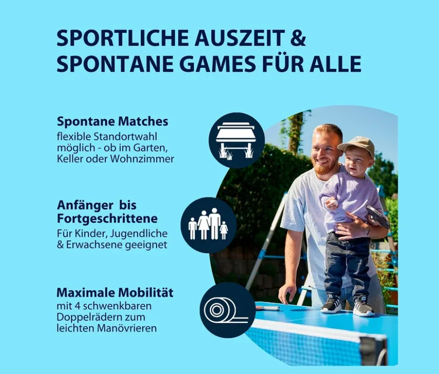 HUDORA Tischtennisplatte »Game«