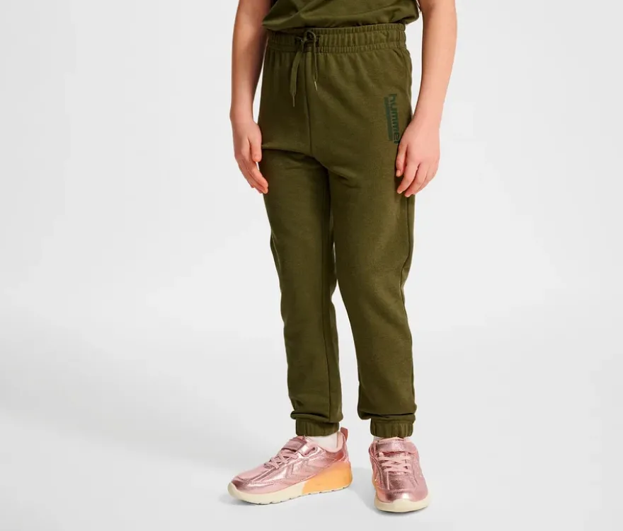 hummel® HMLJR Base Regular Pants, grün
