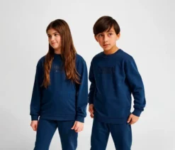 hummel® HMLJR Base-Sweatshirt, blau