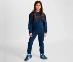 hummel® HMLJR Base-Sweatshirt, blau