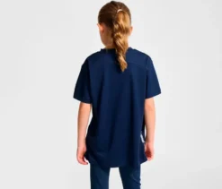 hummel® HMLJR pulse Training-T-Shirt, dunkelblau