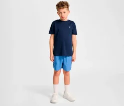 hummel® HMLJR pulse Training-T-Shirt, dunkelblau