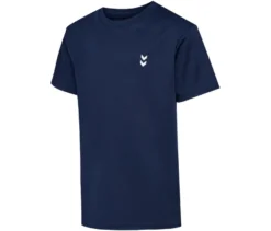 hummel® HMLJR pulse Training-T-Shirt, dunkelblau