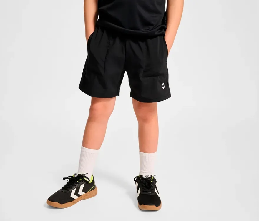 hummel® HMLJR Pulse Workout Shorts, schwarz