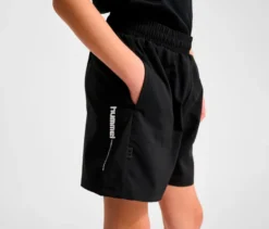hummel® HMLJR Pulse Workout Shorts, schwarz