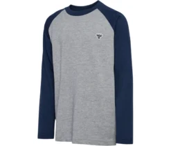 hummel® HMLJR Raglan Loose T-Shirt BEE, blau