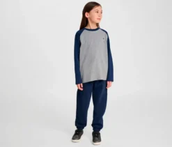 hummel® HMLJR Raglan Loose T-Shirt BEE, blau