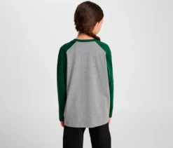 hummel® HMLJR Raglan Loose T-Shirt BEE, grün