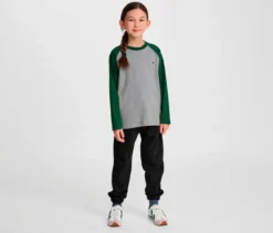 hummel® HMLJR Raglan Loose T-Shirt BEE, grün
