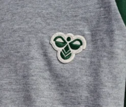 hummel® HMLJR Raglan Loose T-Shirt BEE, grün