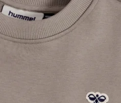 hummel® Sweater HMLJR Loose Crew Neck Bee, braun