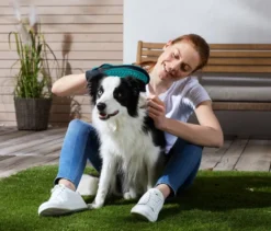 2-in-1-Fellpflegehandschuh
