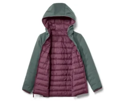 2-in-1-Kinder-Softshell-und-Steppjacke