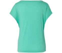 2-in-1-Kurzarm-Sportshirt, petrol/türkis