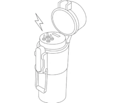 2-in-1-Lichtbogen-Feuerzeug