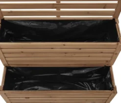 2-in-1-Sichtschutz-Pflanztreppe