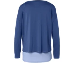 2-in-1-Sportshirt, blau