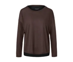 2-in-1-Sportshirt, braun