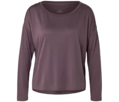 2-in1-Sportshirt, mauve/Alloverprint