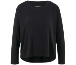2-in-1-Sportshirt, schwarz