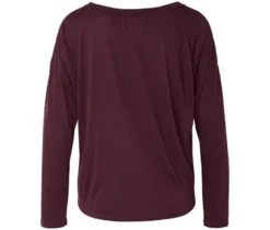2-in1-Sportshirt, weinrot/rosa